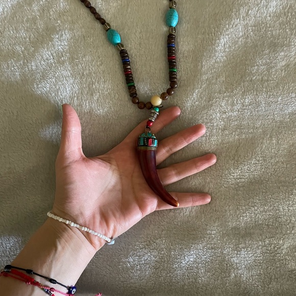 Maxi boho necklace - Picture 2 of 2